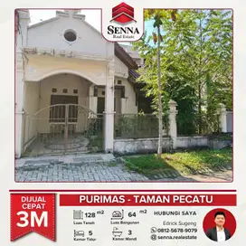 DIJUAL CEPAT BUTUH UANG RUMAH BAGUS PURIMAS TAMAN PECATU