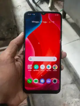 Realme narzo 30'A 4/64 baterai 6000mah body pemakaian hp Chasan