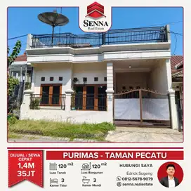 DIJUA L/ SEWA CEPAT BUTUH UANG RUMAH BAGUS SIAP HUNI TAMAN PECATU