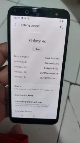 Samsung A6 3/32 batangan