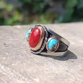 Marjan Laut Merah kombinasi Pirus Persia