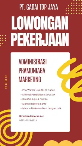 LOWONGAN KERJA GADAI TOP INDONESIA