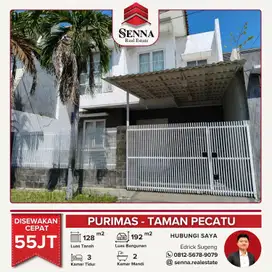 DISEWAKAN CEPAT BUTUH UANG RUMAH BAGUS SIAP HUNI  PURIMAS TAMAN PECATU