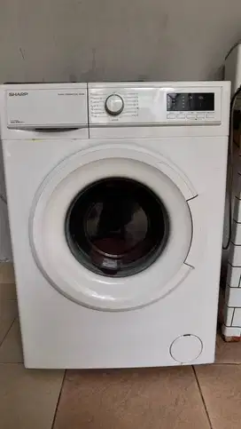 Dijual Sharp Mesin Cuci 1 Tabung ES-FL1062B White 6Kg