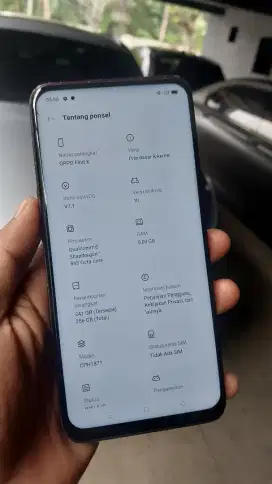 Oppo find X ram 8/256 camera pop up