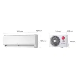 AC LG 1 PK DUALCOOL T09EV5
