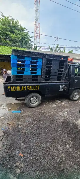 Jual pallet plastik second palet plastik baru murah
