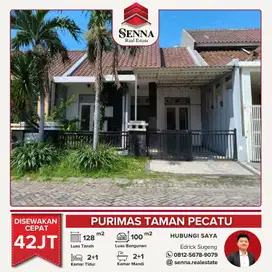 DISEWAKAN CEPAT BUTUH UANG RUMAH BAGUS SIAP HUNI PURIMAS TAMAN PECATU