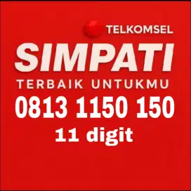 Nomor cantik simpati telkomsel 11 digit fresh baru