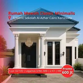 Diual Rumah 1 Lantai Classic Minimalis, Di Timur Kopasus Kartasura
