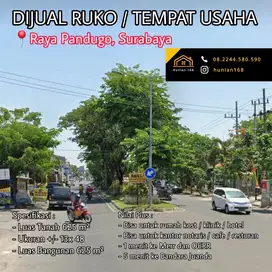 Ruko Toko Kafe Cafe Restoran Raya Rungkut Pandugo Merr Surabaya Timur