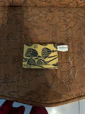 [ORI] TULISAN Monopoly Clutch Yellow Olive New