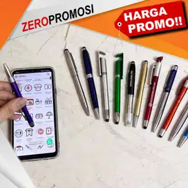 Pulpen Stylus Multifungsi Cetak Logo Stylish
