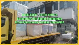 Toilet Event, Toilet Proyek, WC Umum, Toilet Portable, Murah Siap Paka