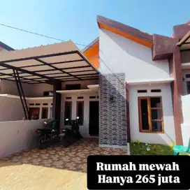 Ready sisa 1 rumah msuk mobil, shm, Strategis dekat stasiun