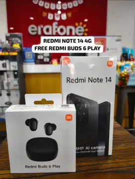 Promo Agustus Redmi note 14 free mi buds 6play