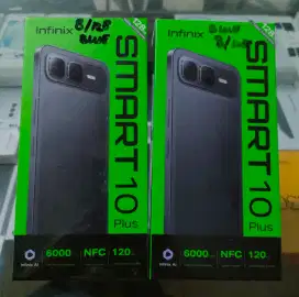 New Infinix Smart 10+ Ram 8/128 GB Garansi Resmi 1 Tahun