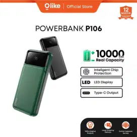 OLIKE Powerbank P106 10000mAh 5V 2A with LED Display.