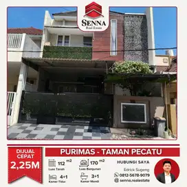 DIJUAL CEPAT BUTUH UANG RUMAH BAGUS PURIMAS TAMAN PECATU