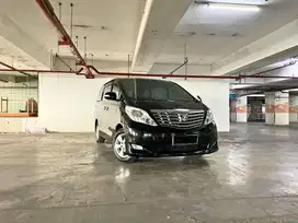 Toyota Alphard 2.4 G AT NIK 2011 pilot seat STNK 07/2026