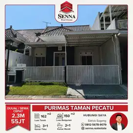 DIJUAL  / SEWA CEPAT BUTUH UANG RUMAH BAGUS PURIMAS TAMAN PECATU
