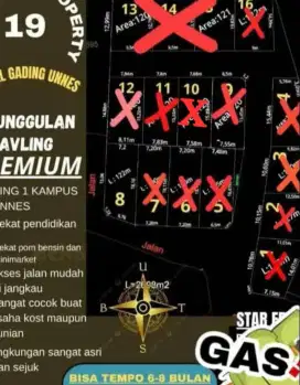 Kapling siap bangun Unnes gunungpati