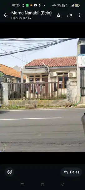Jual Rumah di jalan Jagakarsa Jaksel luas 65 m2