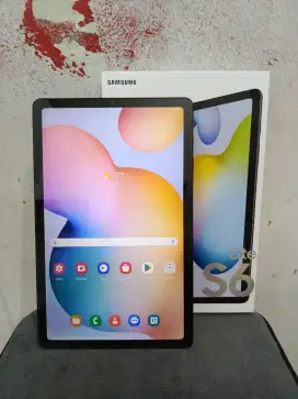Samsung TAB S6 Lite 4/128 Cellular, Fullset Ori, Mulus, Nominus