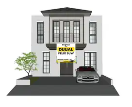 Dijual Rumah Baru 2 lt @ Pondok Mutiara Sidoarjo