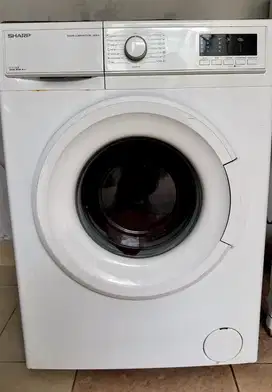 Dijual Sharp Mesin Cuci 1 Tabung ES-FL1062B White 6Kg