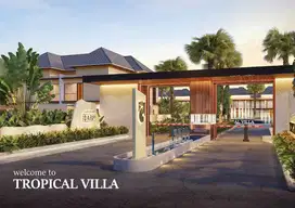 Rumah tropical villa murah dan cantik bengkong