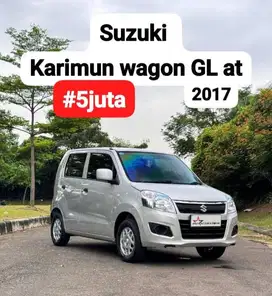 Suzuki Karimun Wagon GL at 2017 silver #5juta