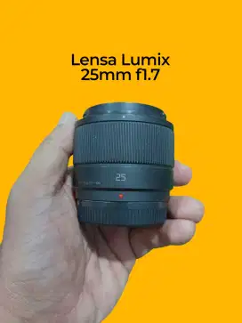Lensa Lumix 25 mm f1.7 Murah