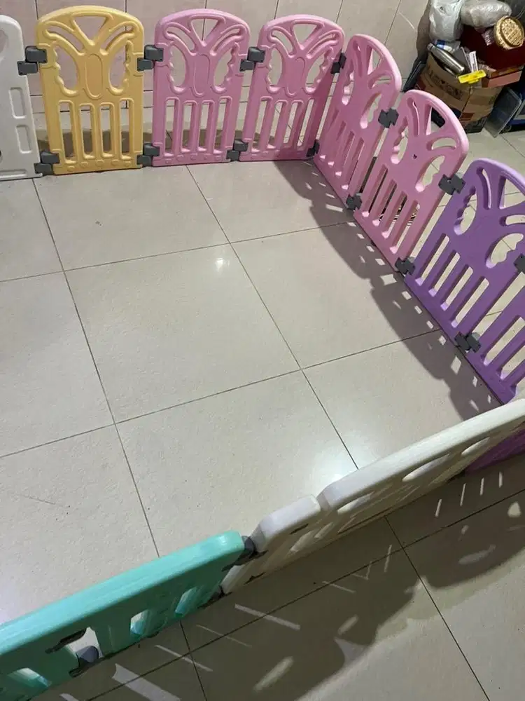 Pagar Mainan Anak Coby Fence Super Jumbo - Fisher Price