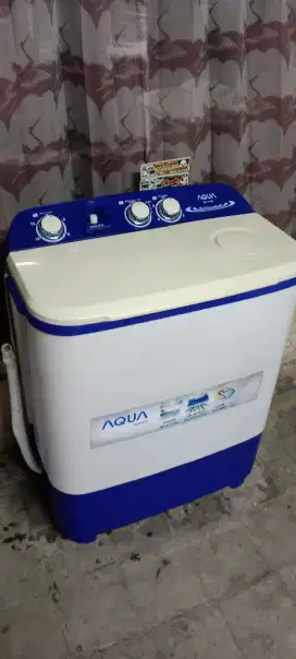 DIJUAL MESIN CUCI AQUA 8 KILO NORMAL LOK JAK-SEL LENTENG AGUNG