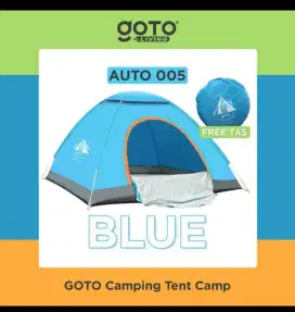 Tenda camping otomatis merk Goto