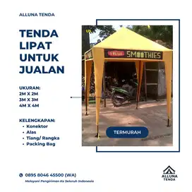 Tenda Lipat/ Tenda Jualan – Harga Murah & Berkualitas