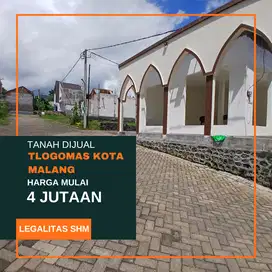 Tanah Siap Bangun Tlogomas View Gunung Arjuna Dekat Kampus Besar UB