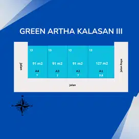 Tanah dijual Jogja, jalan aspal lebar 6 meter di kawasan premium