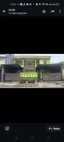 Rumah Tinggal Bonus Kost Aktif Ngomset di Perum Kutisari, SBY Timur