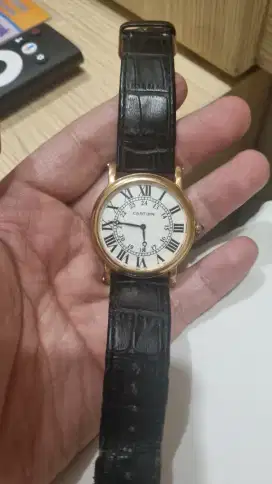 Cartier Argent 925 PLAQUEOR G 20M 8807M SWISS