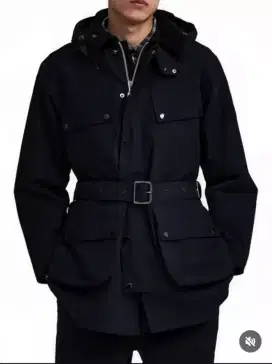JACK JONES' Like a BARBOUR Canvas Outer Coat Hunter Jacket