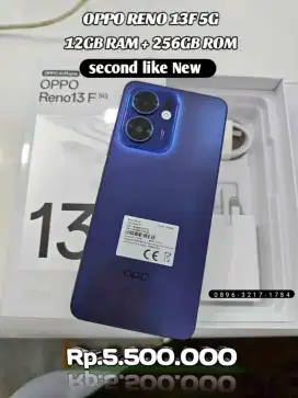 Oppo Reno 13f 5G. 12/256GB. second like new.