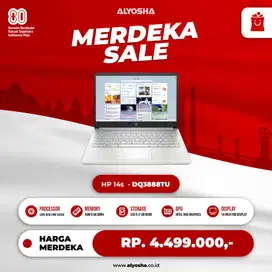 Laptop HP Promo Sekolah DQ3888TU N4500 8GB 512B W11