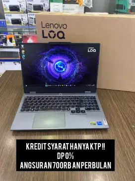 KREDIT LAPTOP LENOVO LOQ SYARAT HANYA KTP