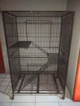 Kandang jumbo merk okragon rangka besi kuat kokoh