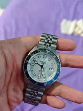 Seiko 5 Sports SSK033K1 SKX Series Automatic GMT Silver Dial