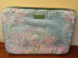 Tas laptop Button Scarf ,dompet wanita merk TUMI dan Fosil