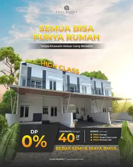 Rumah 2 Lantai 600 jutaan Bisa Dp 0% Pakis Malang