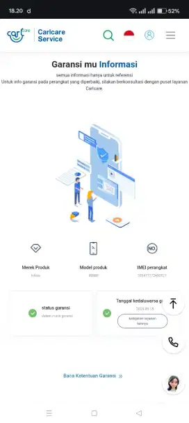 INFINIX HOT 50PRO+ 8+8/256Gb FULLSETT